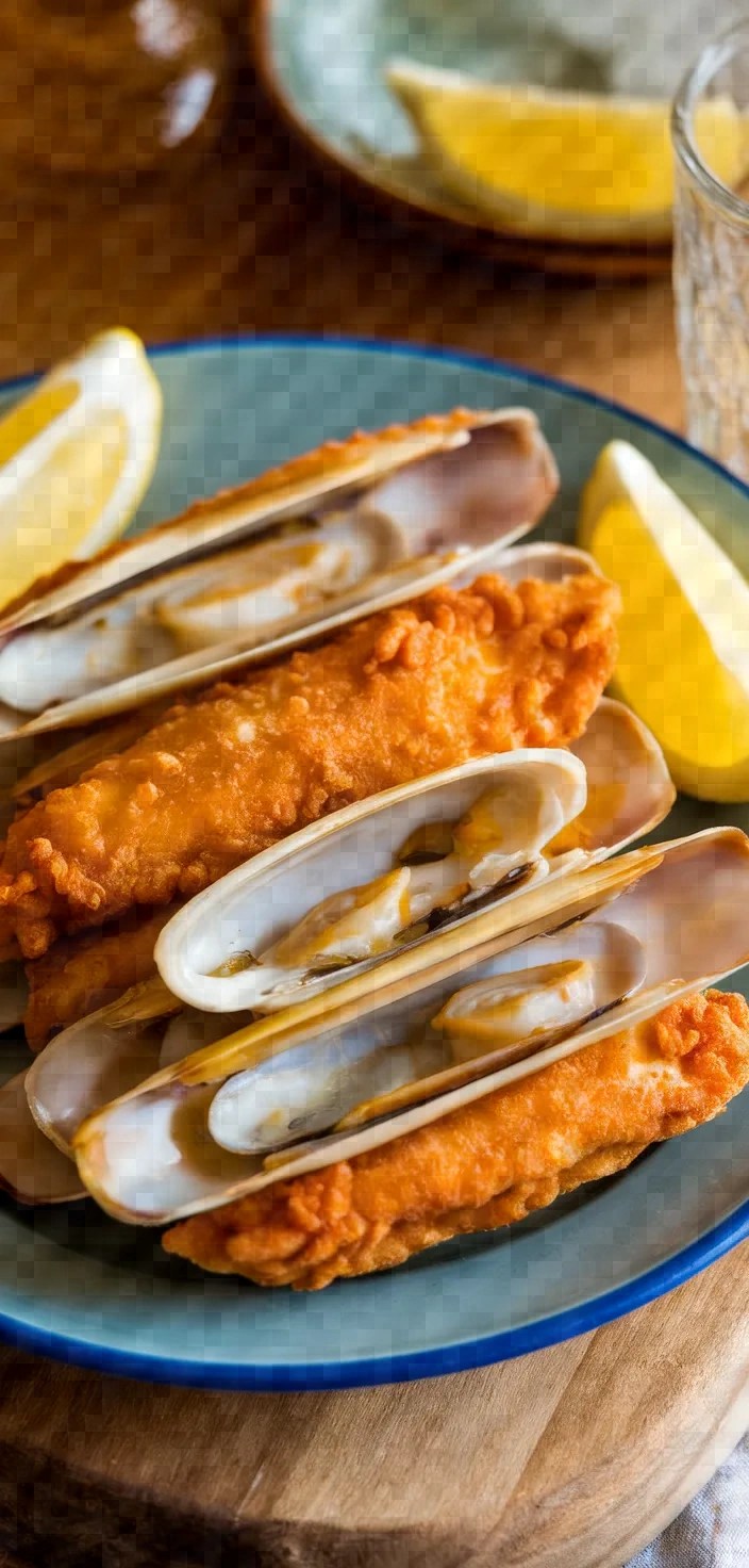 Photo of Fryed Razor Shell Recipe