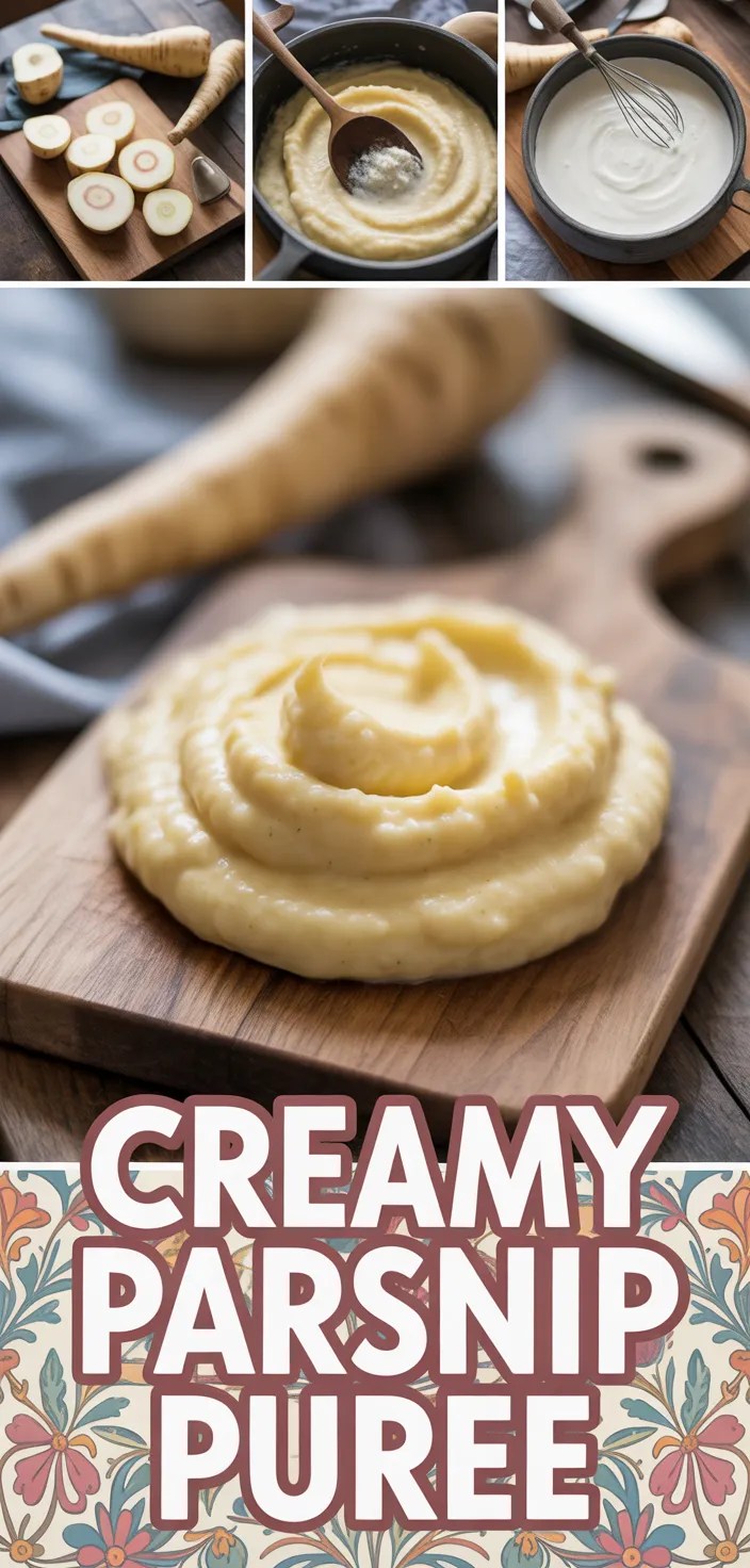 A photo of Creamy Parsnip Puree Recipe