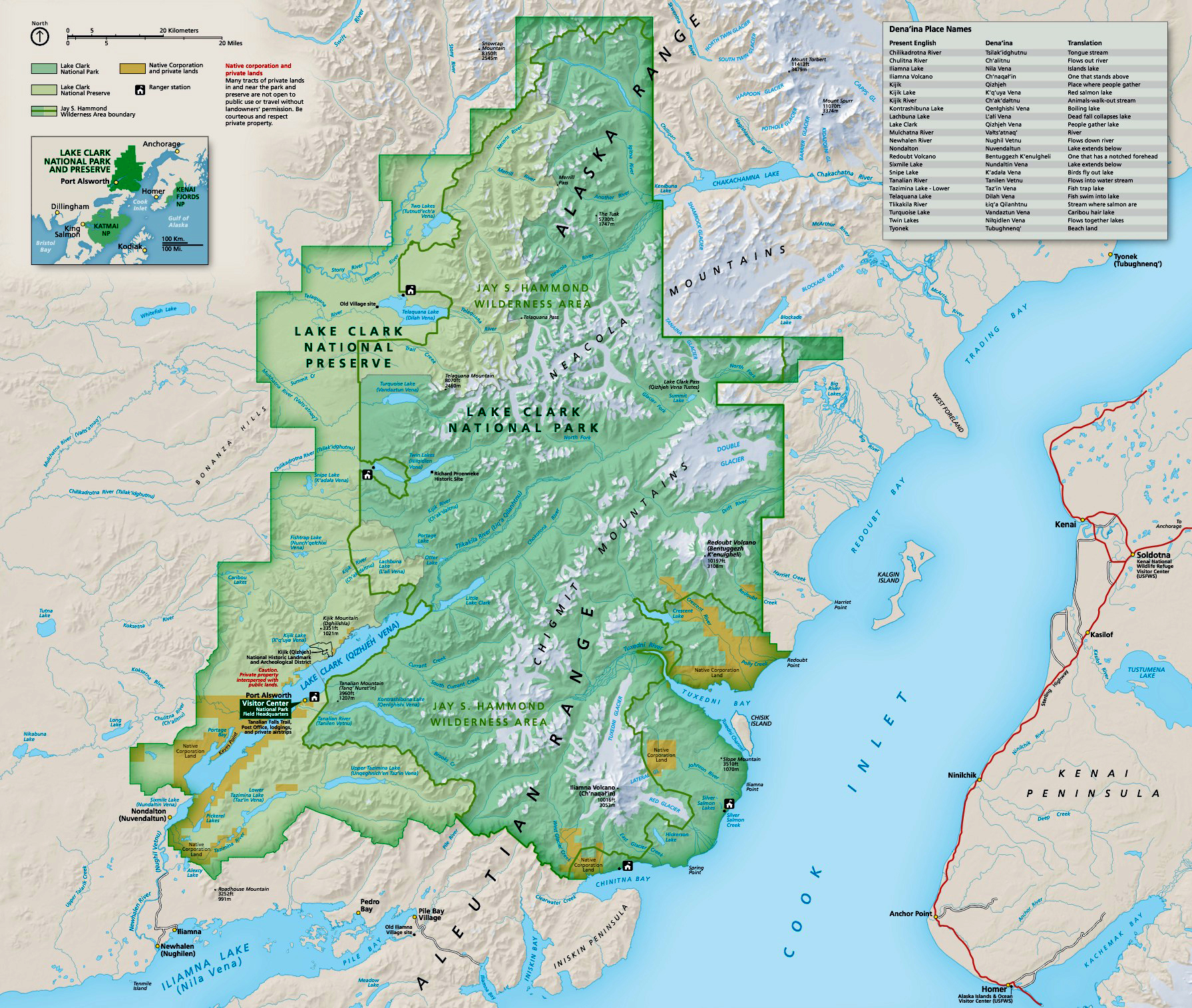 Directions To Clark Lake At Erin Bergan Blog Lake Clark Map 