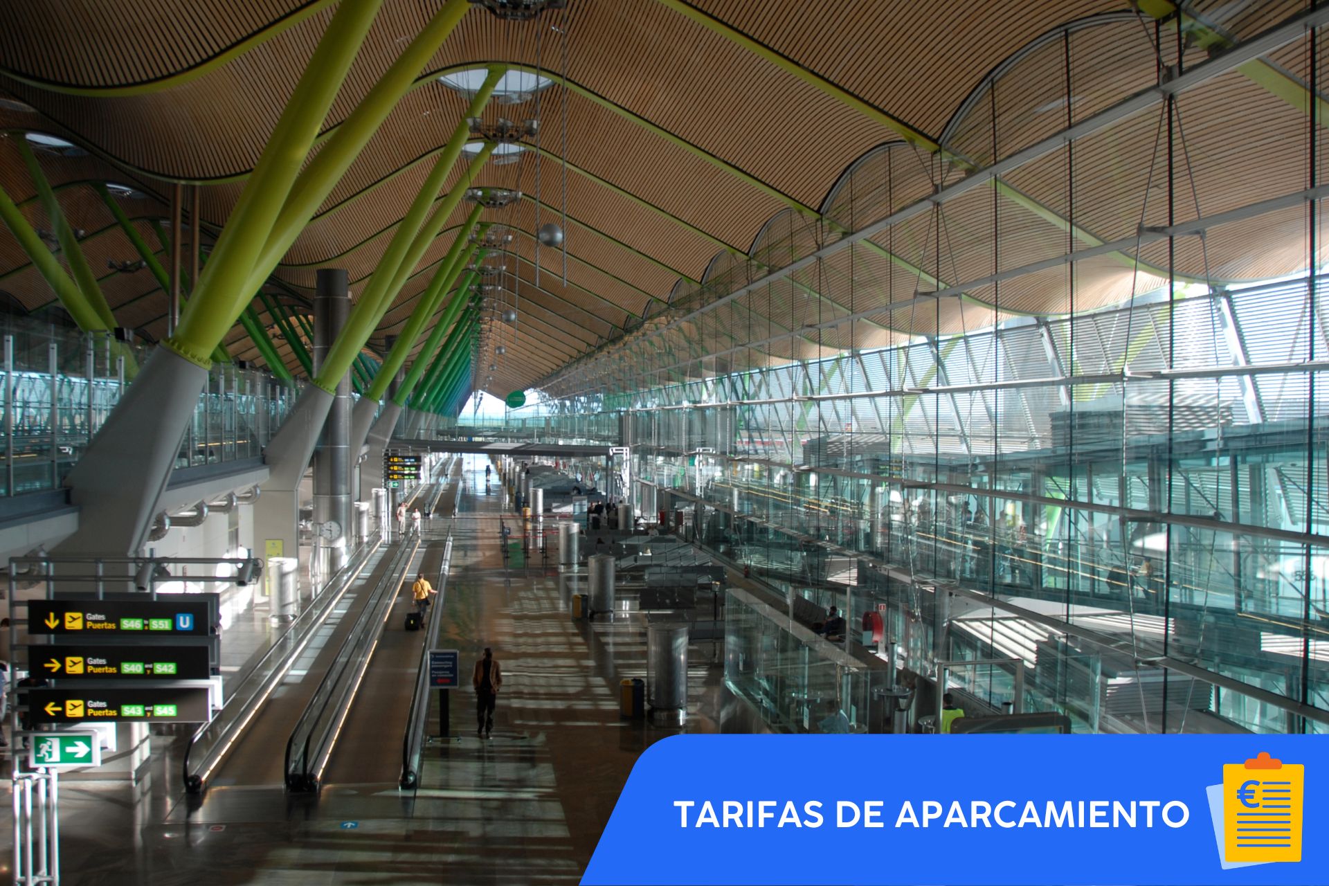 Tarifas de aparcamiento en el Aeropuerto Adolfo Suárez Madrid-Barajas