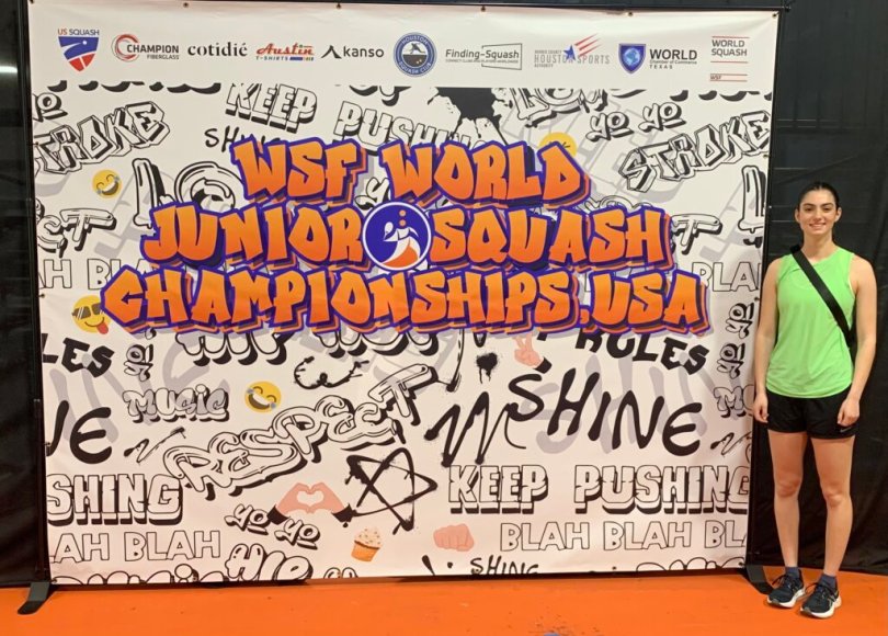 Linley Grosman '24 Competes in World Junior Squash ...