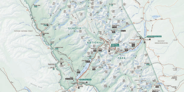 Glacier National Park Map Guide 2026 Routes Tips Park Trails Guide Image 16 