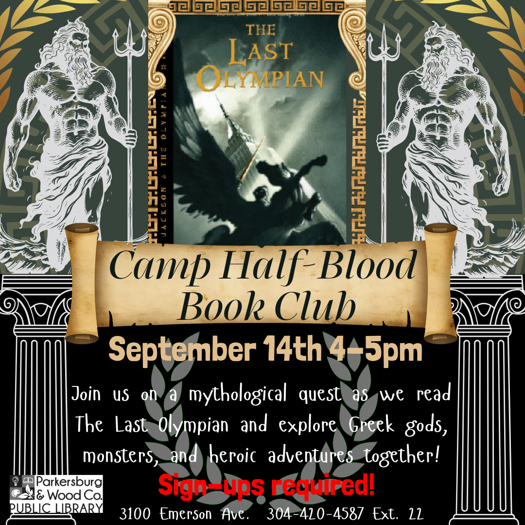Camp Half Blood Book Club (Emerson Branch)