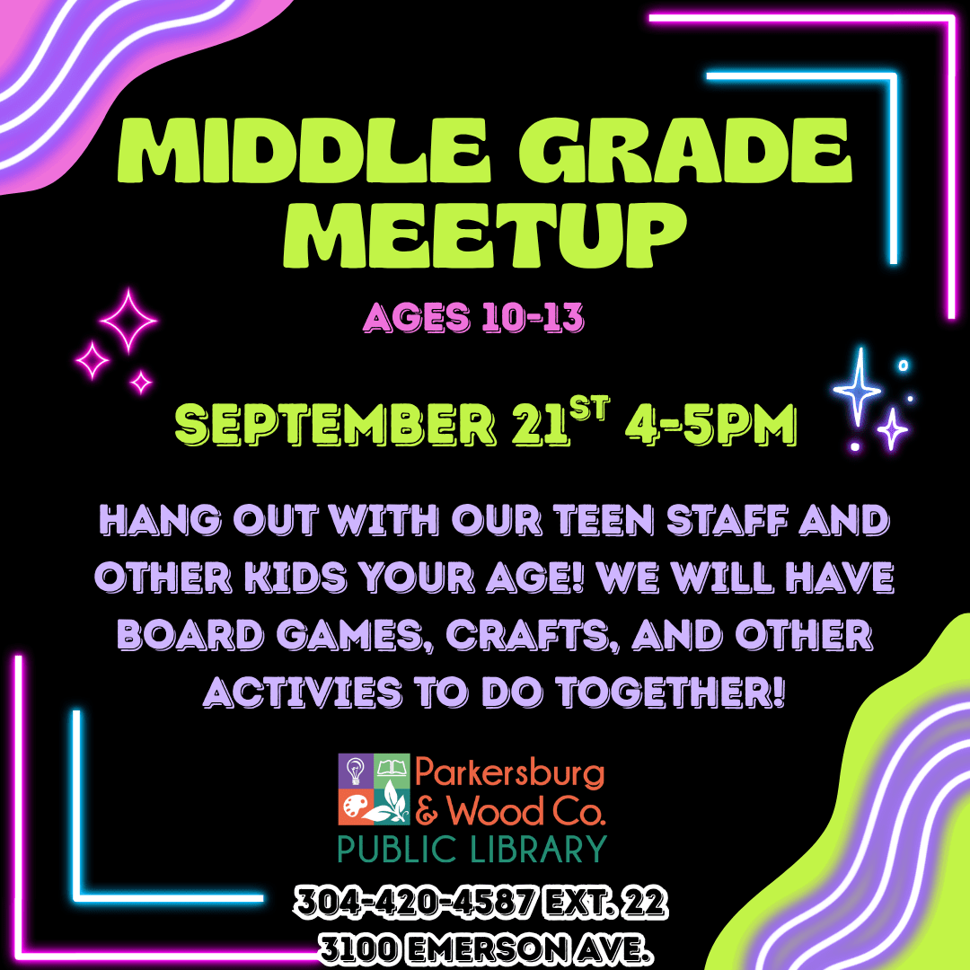 Middle Grade Meetup (Emerson Branch)