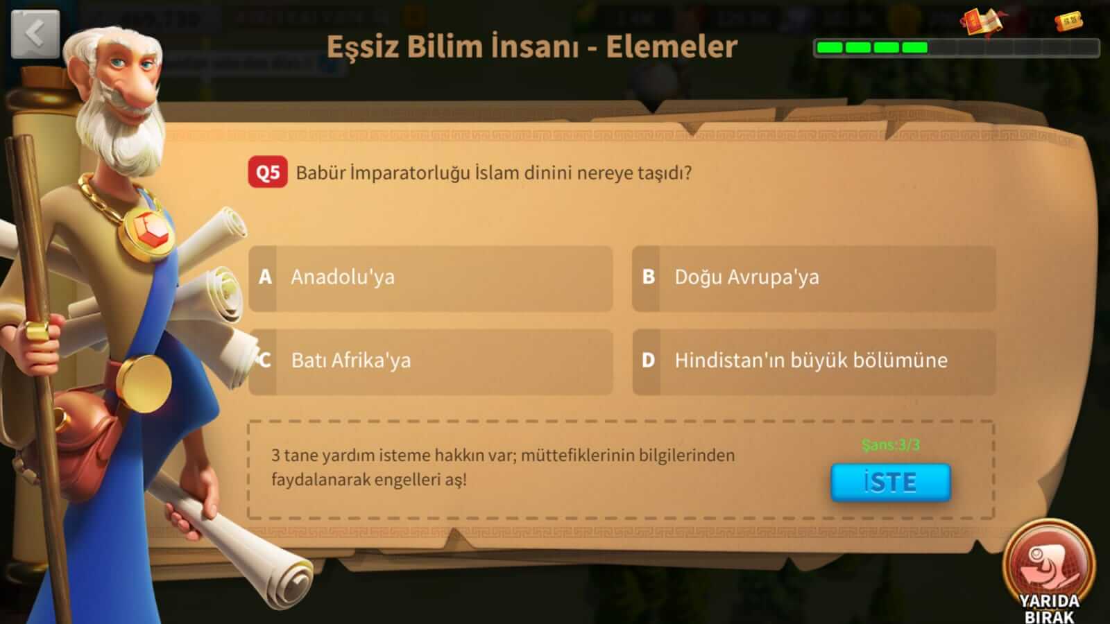 Rise of Kingdoms sorular