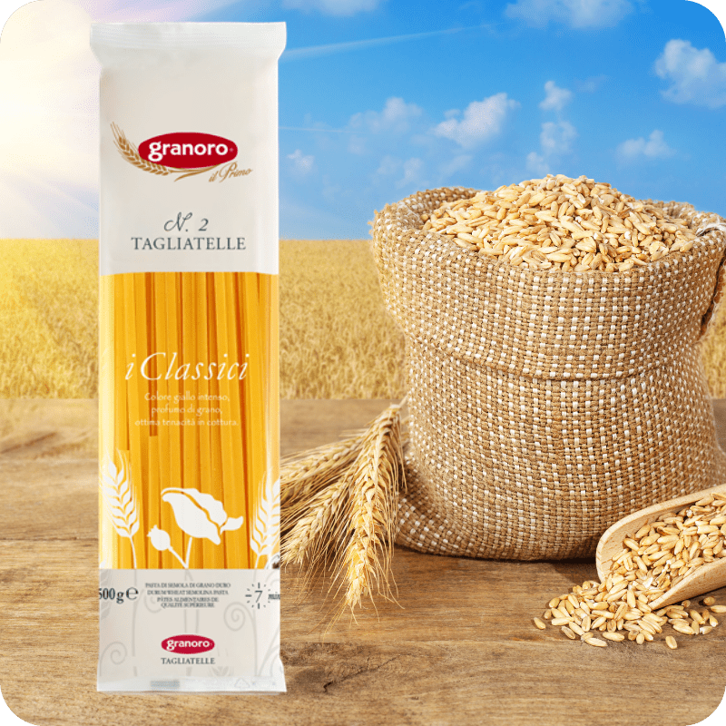 Fettuccine Tagliatelle N°12 Granoro, 24 Unidades De 500g