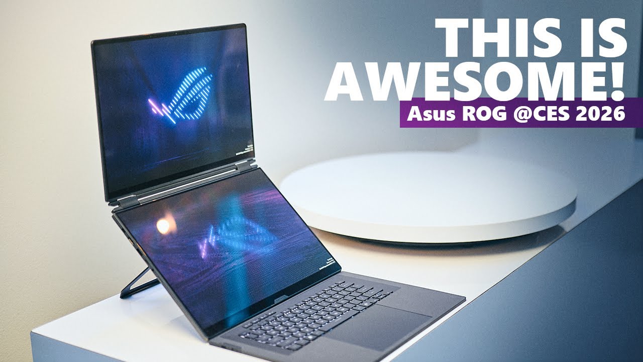 Asus ROG At CES 2026 Dual Screen Powerhouses 1000 Nit OLED Brilliance 1767665995 Asus ROG @CES2026 Dual Screen Laptops 1000 Nits OLEDs And A 