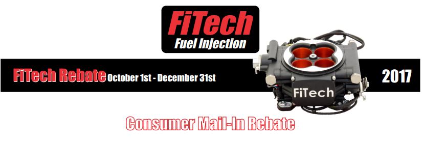 FiTech 50 Dollar Rebate on TBI and Master Kit