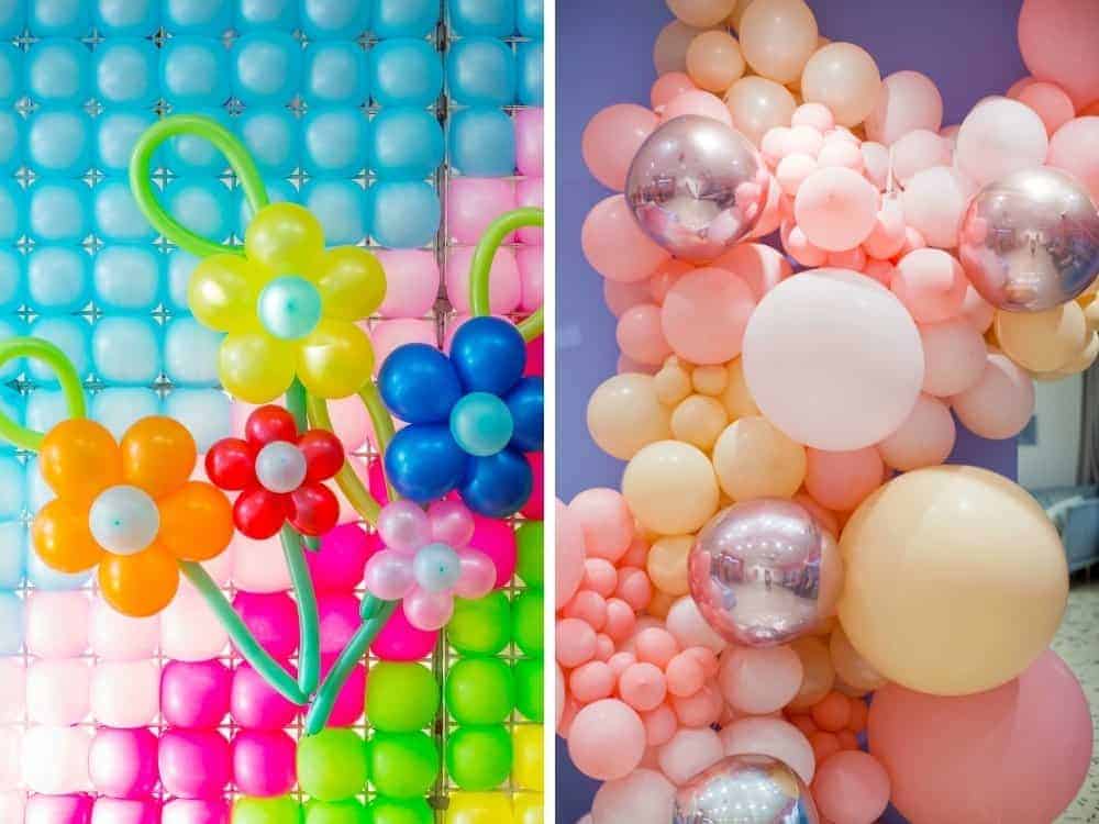 Easy balloon decoration ideas for birthday party at home