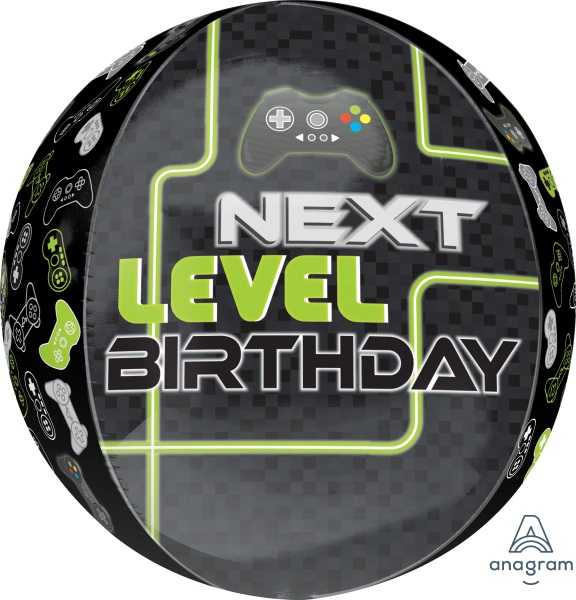 LEVEL UP GAME BDAY ORBZ 16IN - 41107
