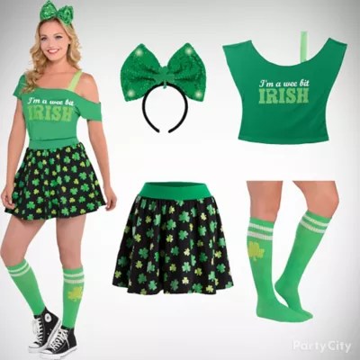 St. patricks cute and sweet outfit idea