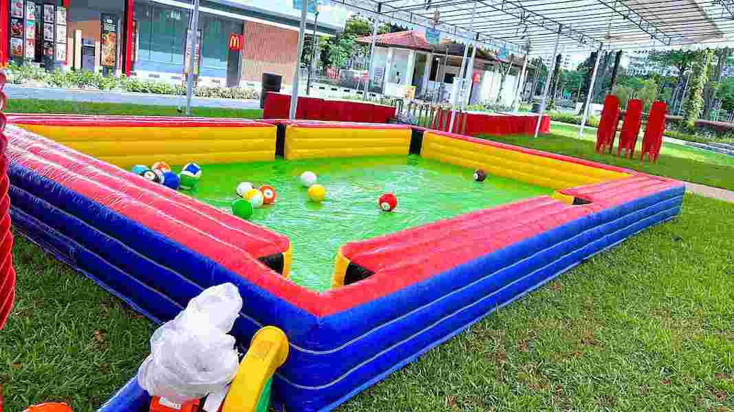 Giant Pool Table Inflatable Game Rental