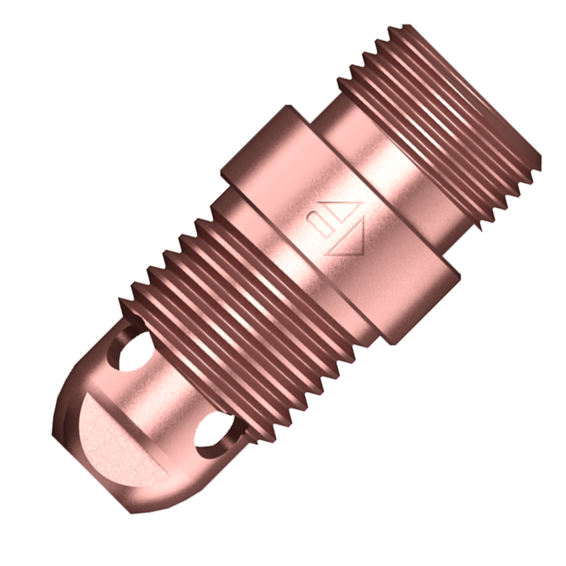 5 Pièces 17CB20 Short Collet Body Pour Torche De Soudage TIG - Compatible WP-17, WP-18, WP-26 - Diamètre 1,6 Mm (1/16")