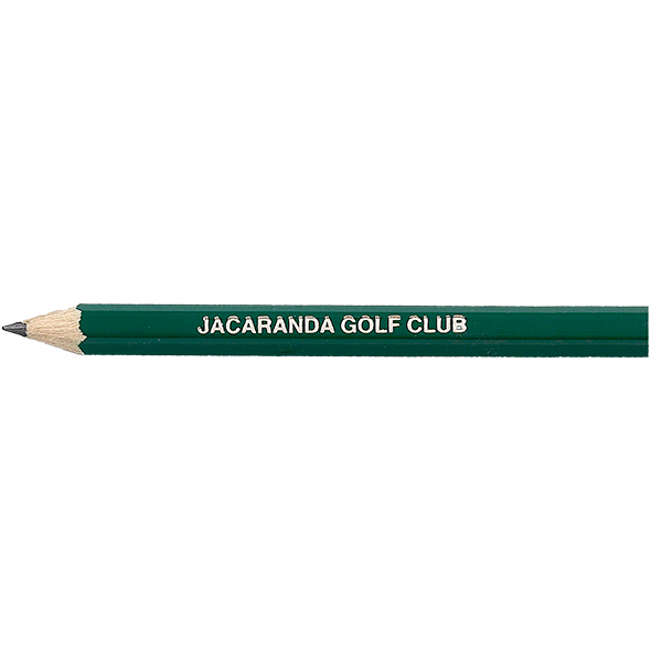 Custom golf pencil with eraser green golf pencil custom mini pencil personalized golf. Golf Course Logo Pencils Easy To Order Par West Turf