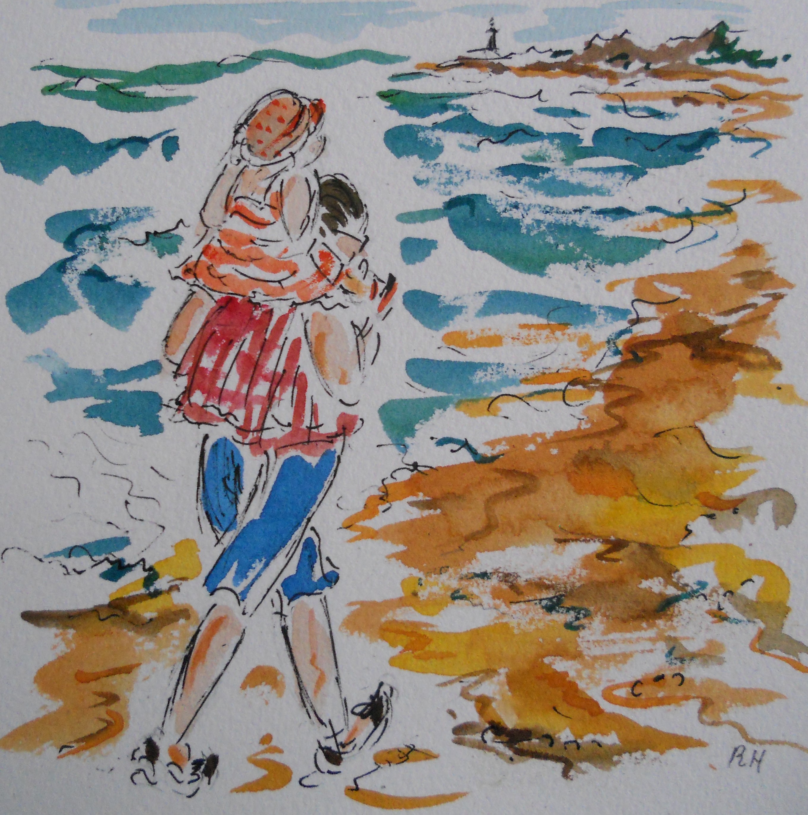 Piggy back ride - R Hickmott