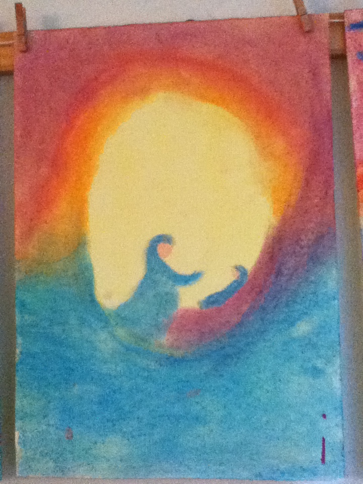 Projekt Malen Mit Pastellkreide