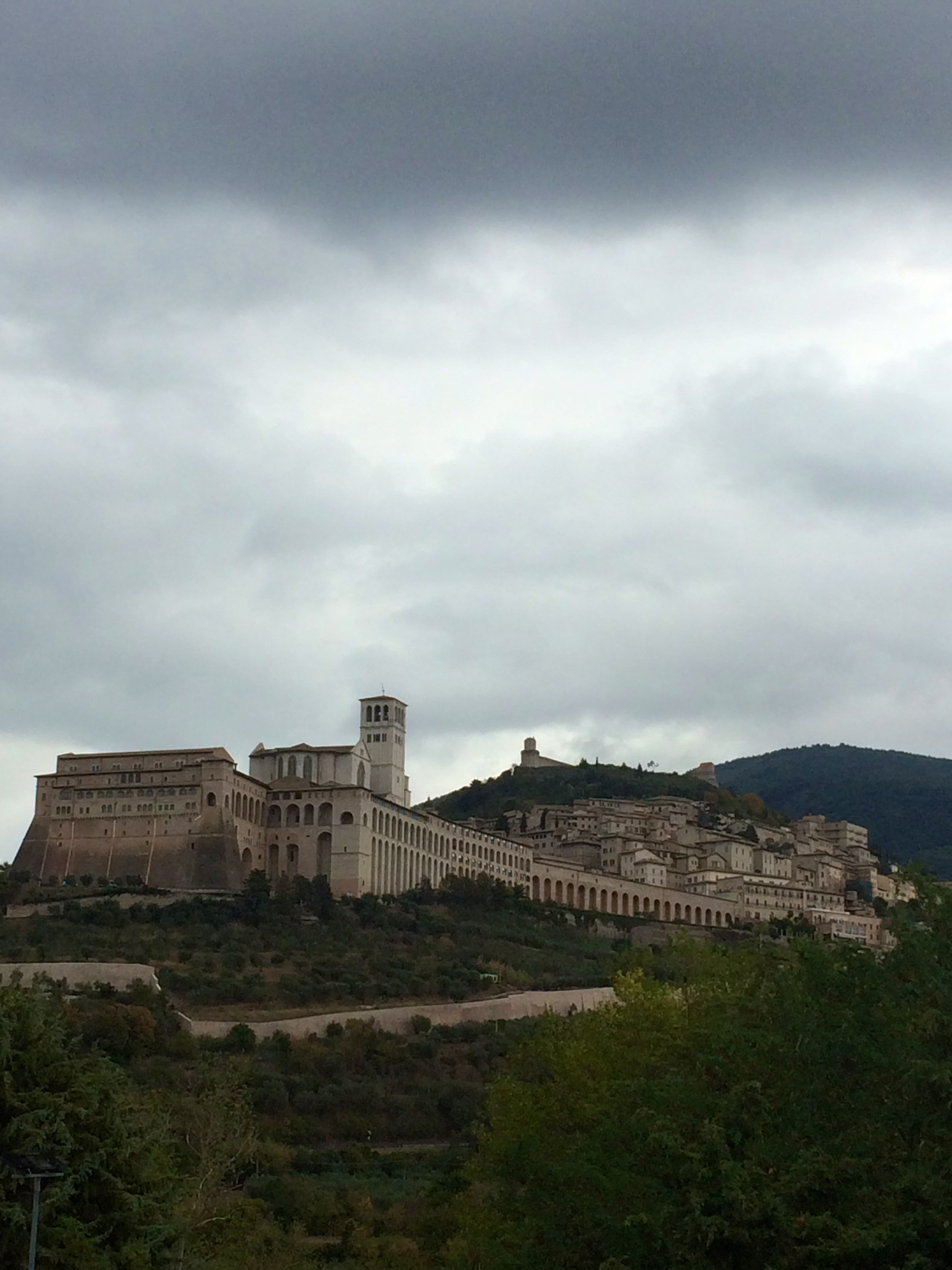 La ville D'Assise vue de Carfagna