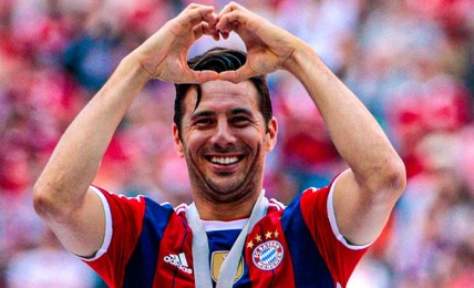 Claudio Pizarro, leyenda de la Bundesliga.