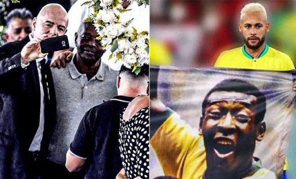 Funeral Pelé: Polémica con Infantino y Neymar