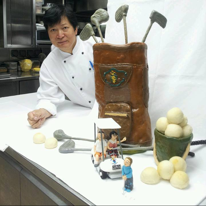 高爾夫球藝術蛋糕
