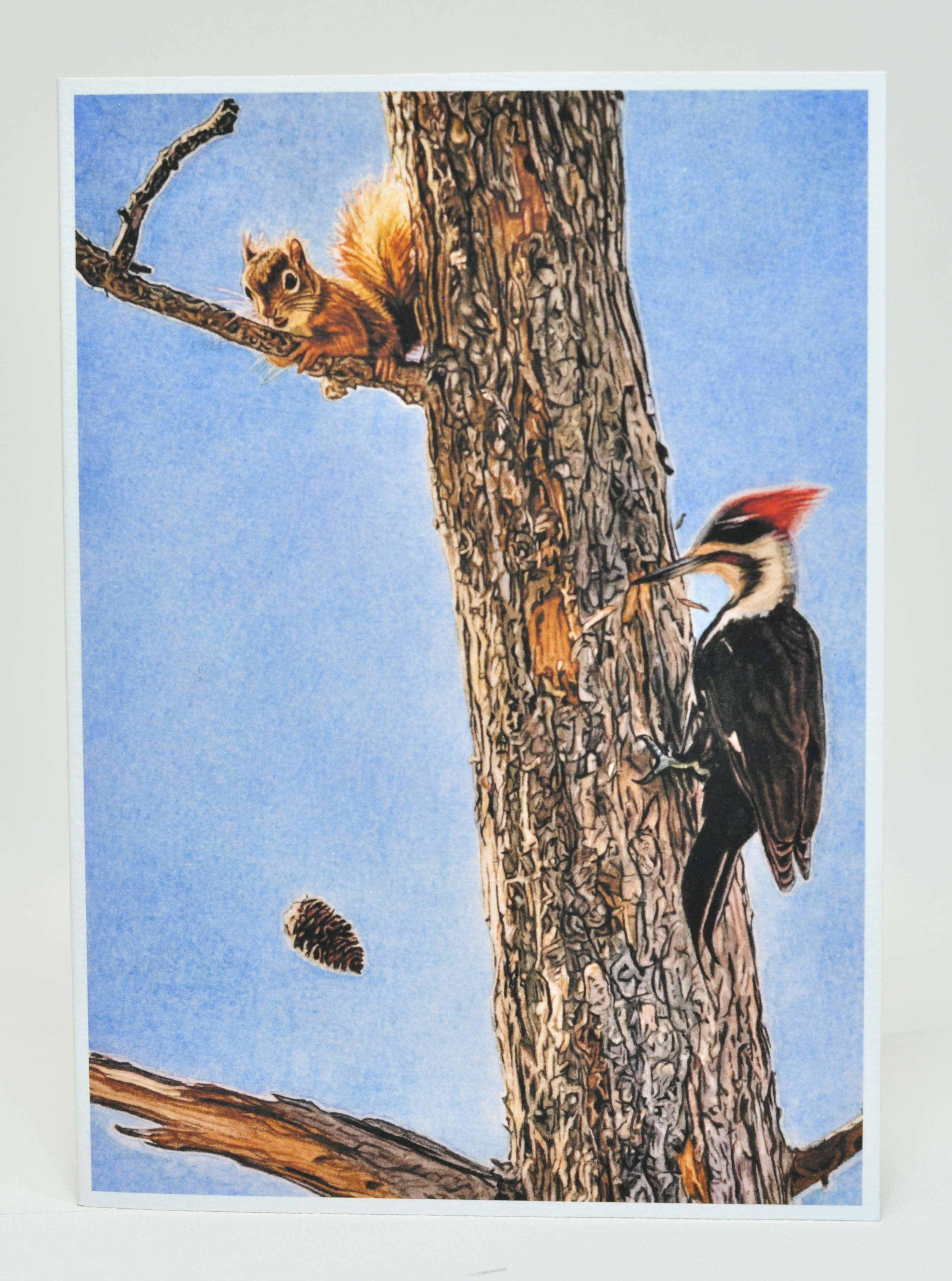 Breakfast Interrupted Greeting Card