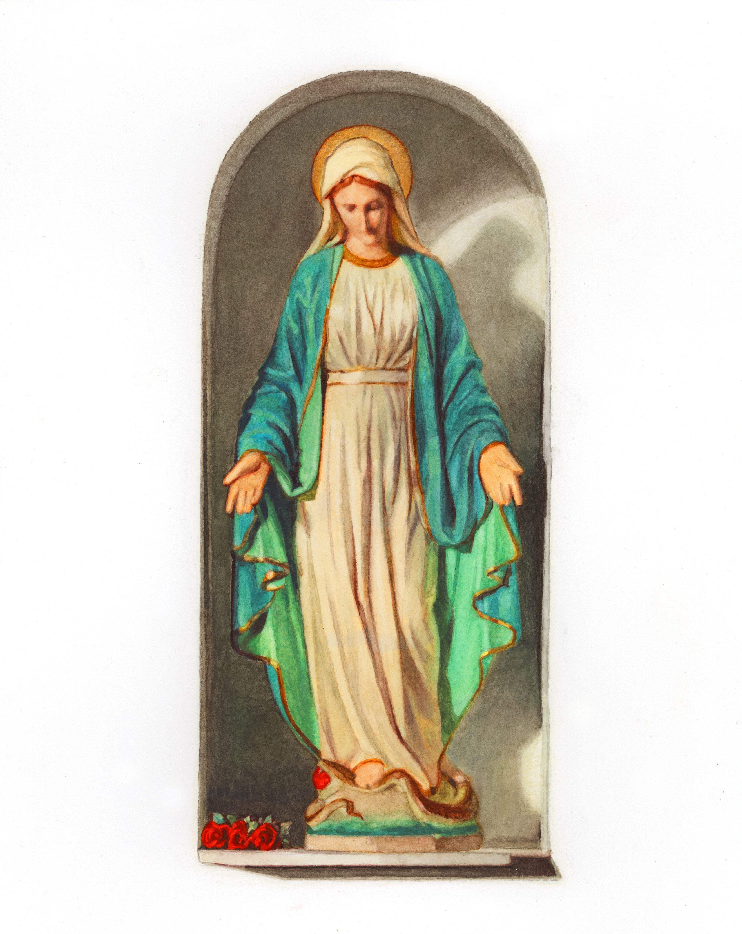 Virgin Mary Print
