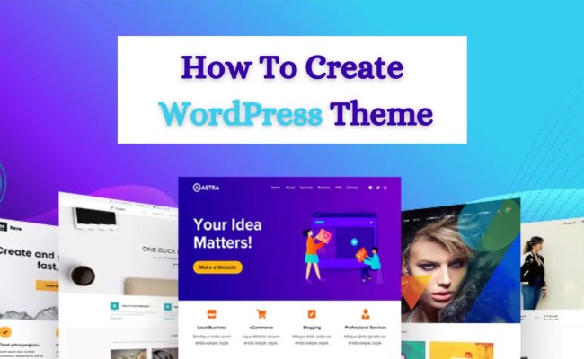 Create Wordpress Theme In Just A Few Easy Steps - Passion8Press ...