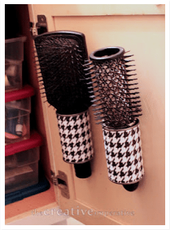 How can i get one? DIY Easy Hairbrush Holder | Passionate Penny Pincher