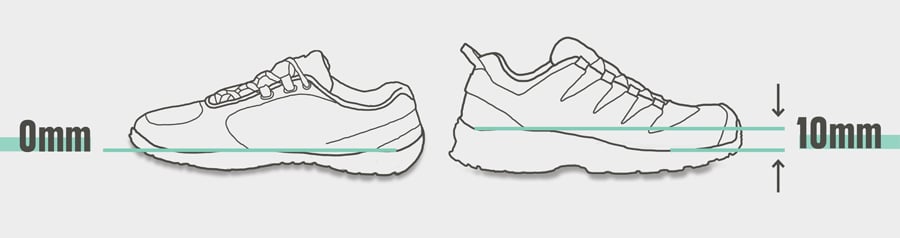 chaussure running drop