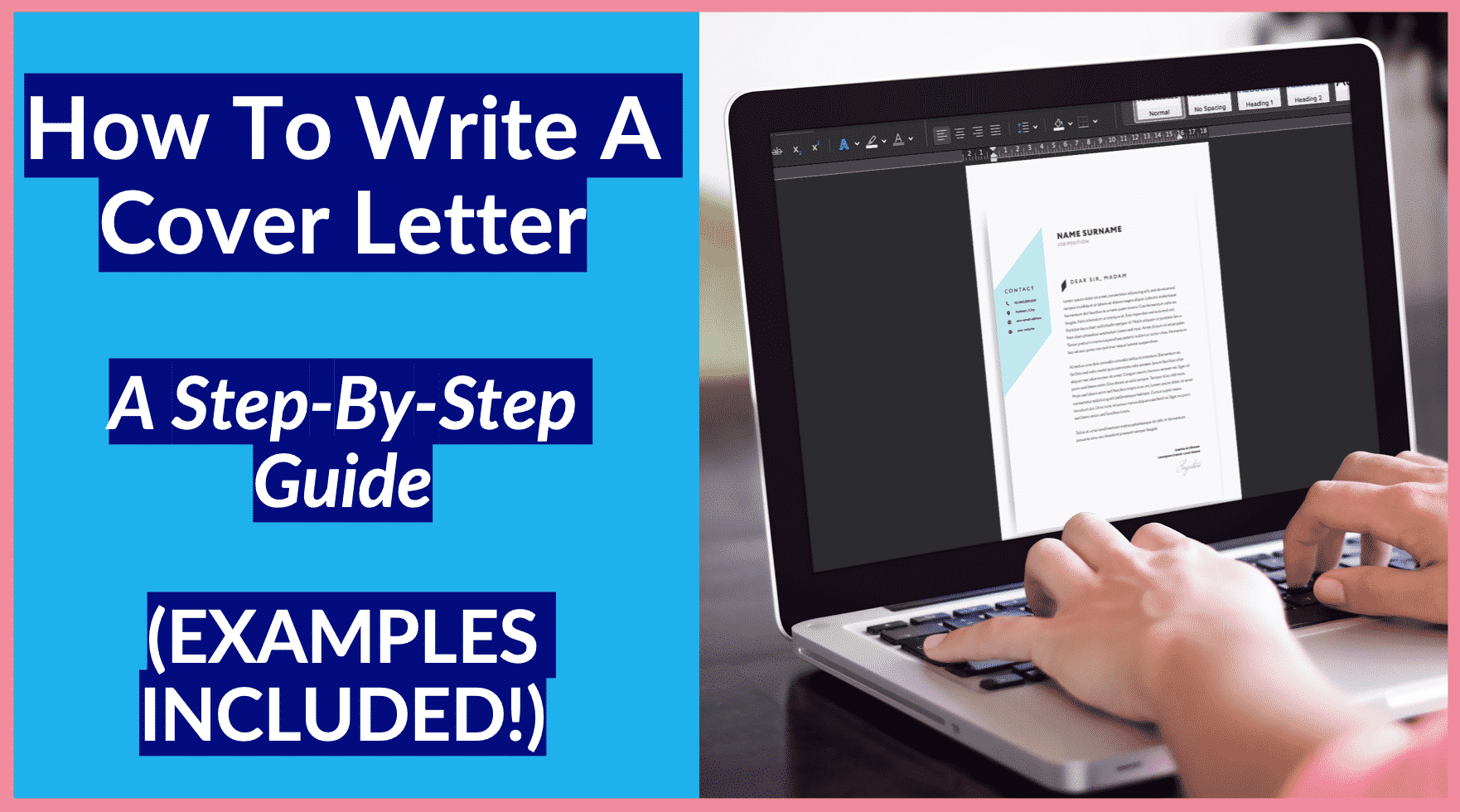 To increase your chances of having your letter published, lea. 7 Cover Letter Templates How To Write A Cover Letter