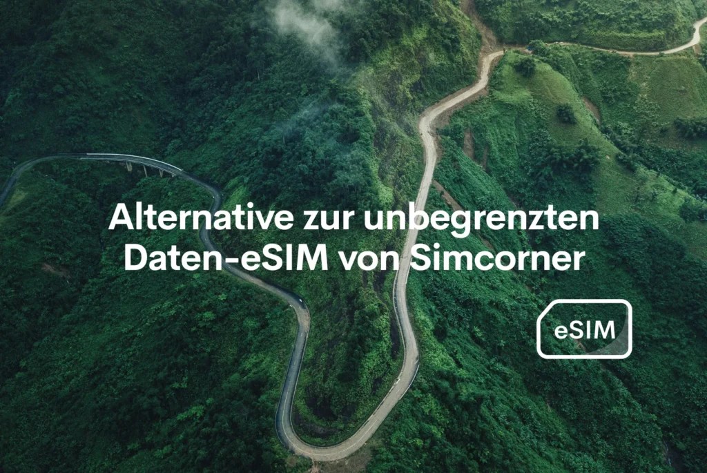 eSIM unbegrenzte Daten Simcorner Alternative