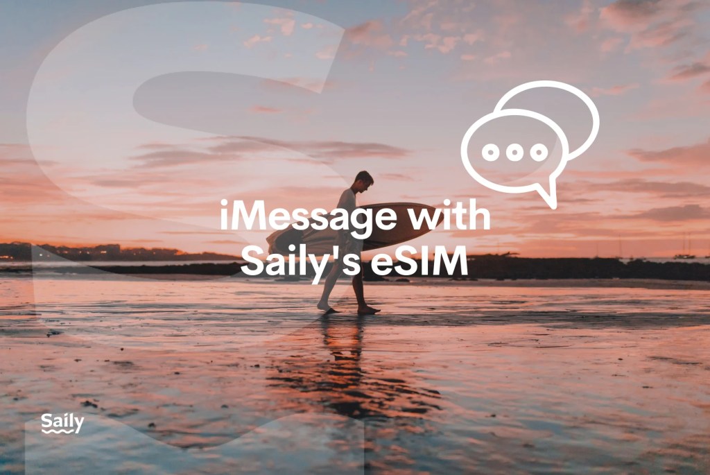 will imessage work with a saily esim