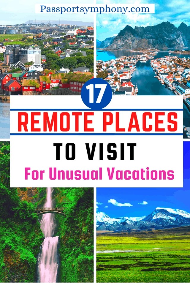 The 17 most isolated cities in the world 16 most remote places in the world