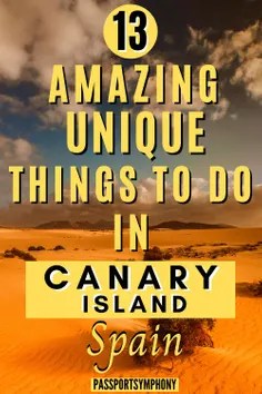 13 Unique things to discover while visiting the Canary Islands 14 visiting the canary islands