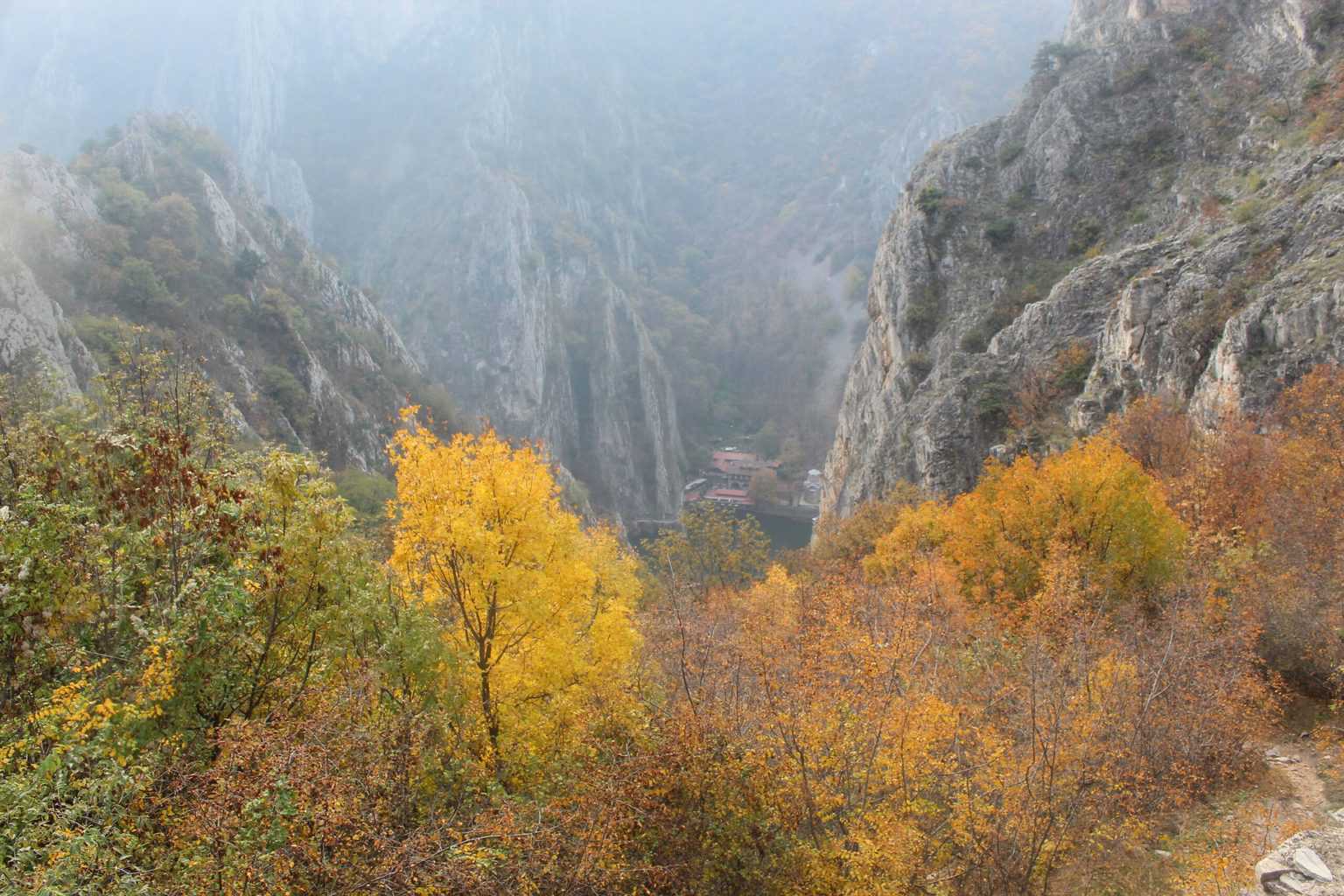 Visiting Matka Canyon From Skopje- Everything You Need To Know matka canyon view