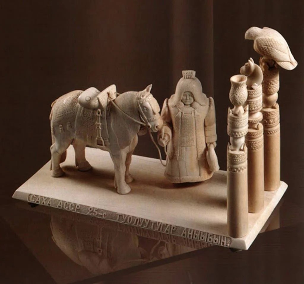 Only In Russia- 38 Things You'll Only Find Here And Nowhere Else 5 Ivory Crafts In Siberia