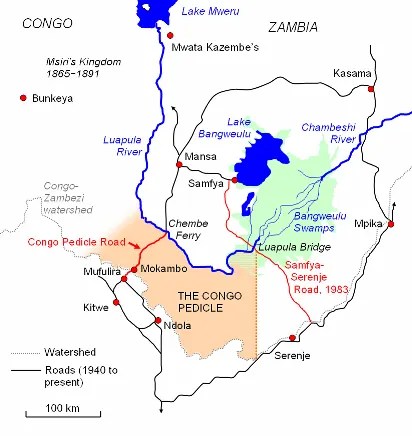 21 Weird Borders Across The World Where Things Get A Bit Strange 11 congo pedicle map
