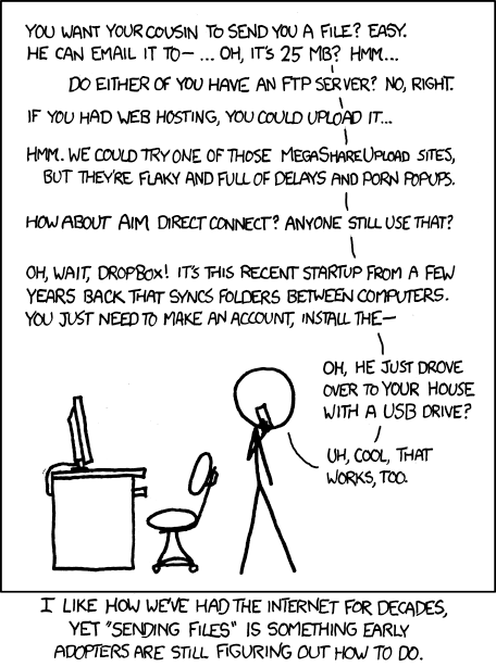 XKCD - ファイル共有