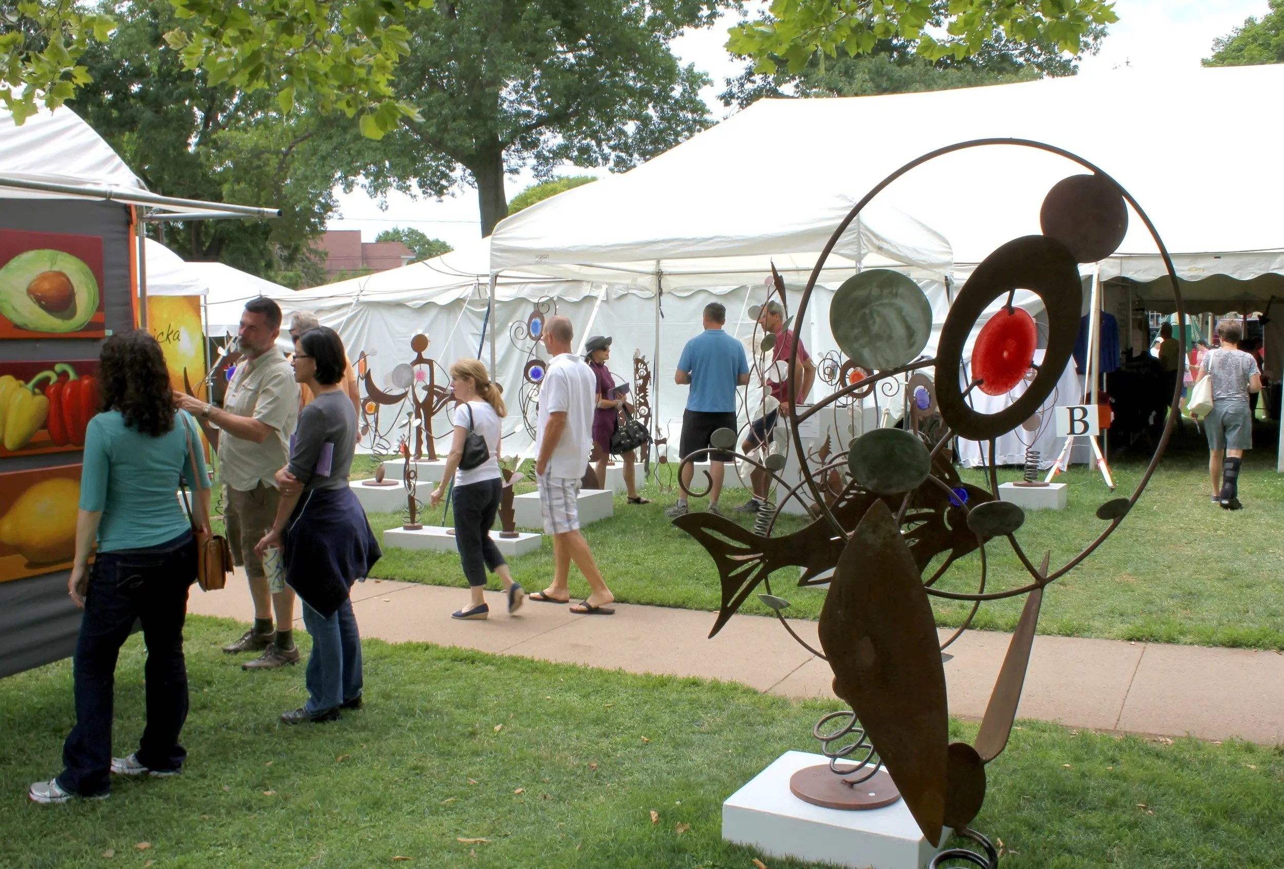 Guilford art center craft expo 2015