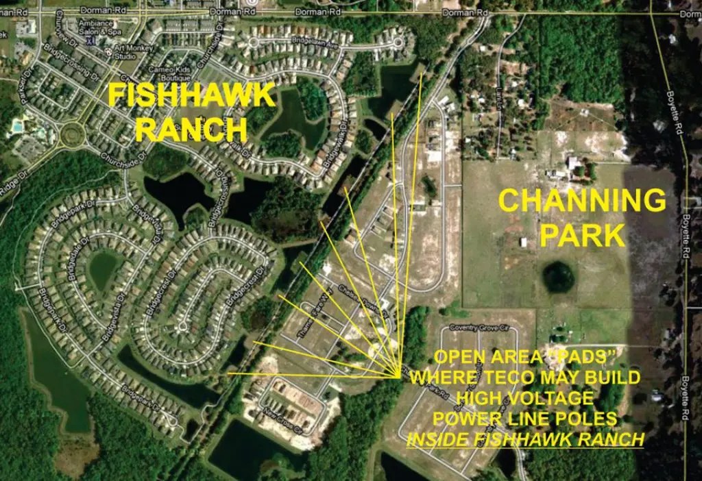 FishHawk Residents To Discuss Power Line Concerns With State Rep 