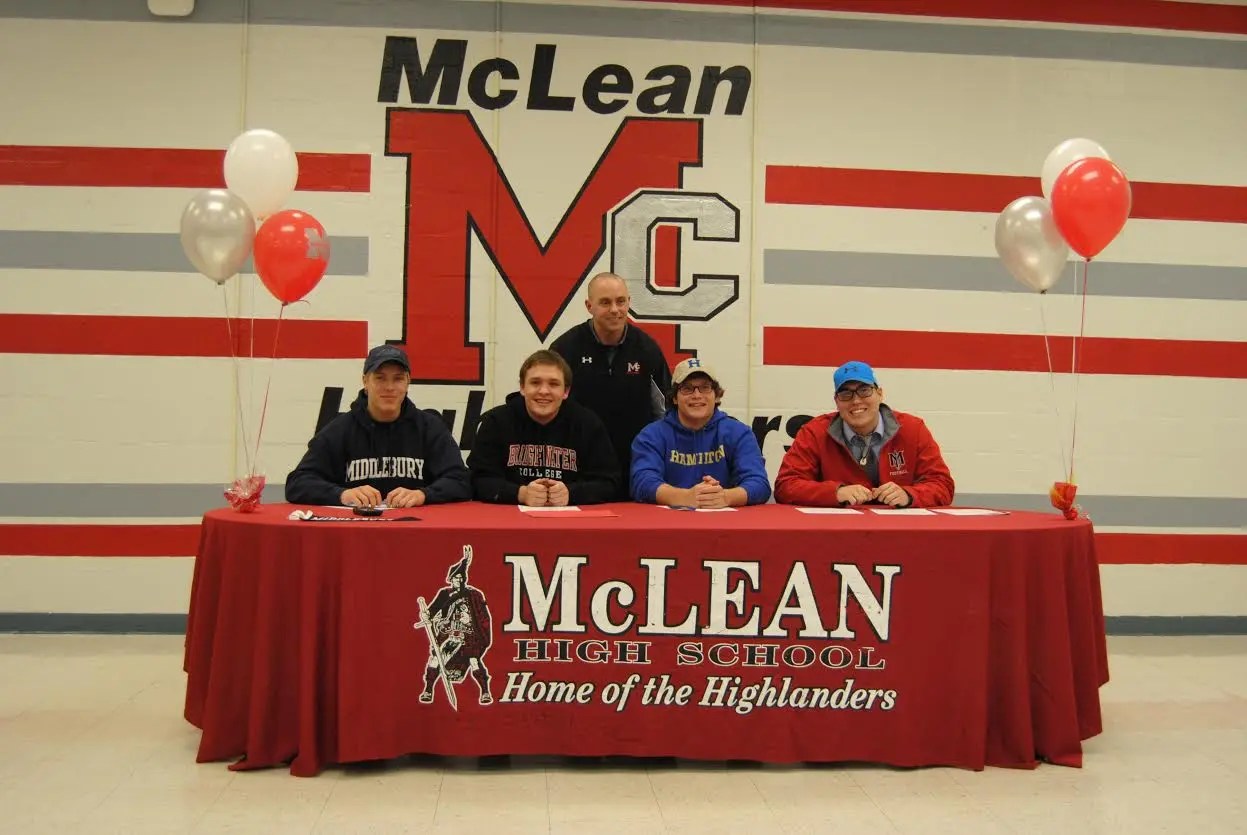 4 mclean high school athletes commit to play college football