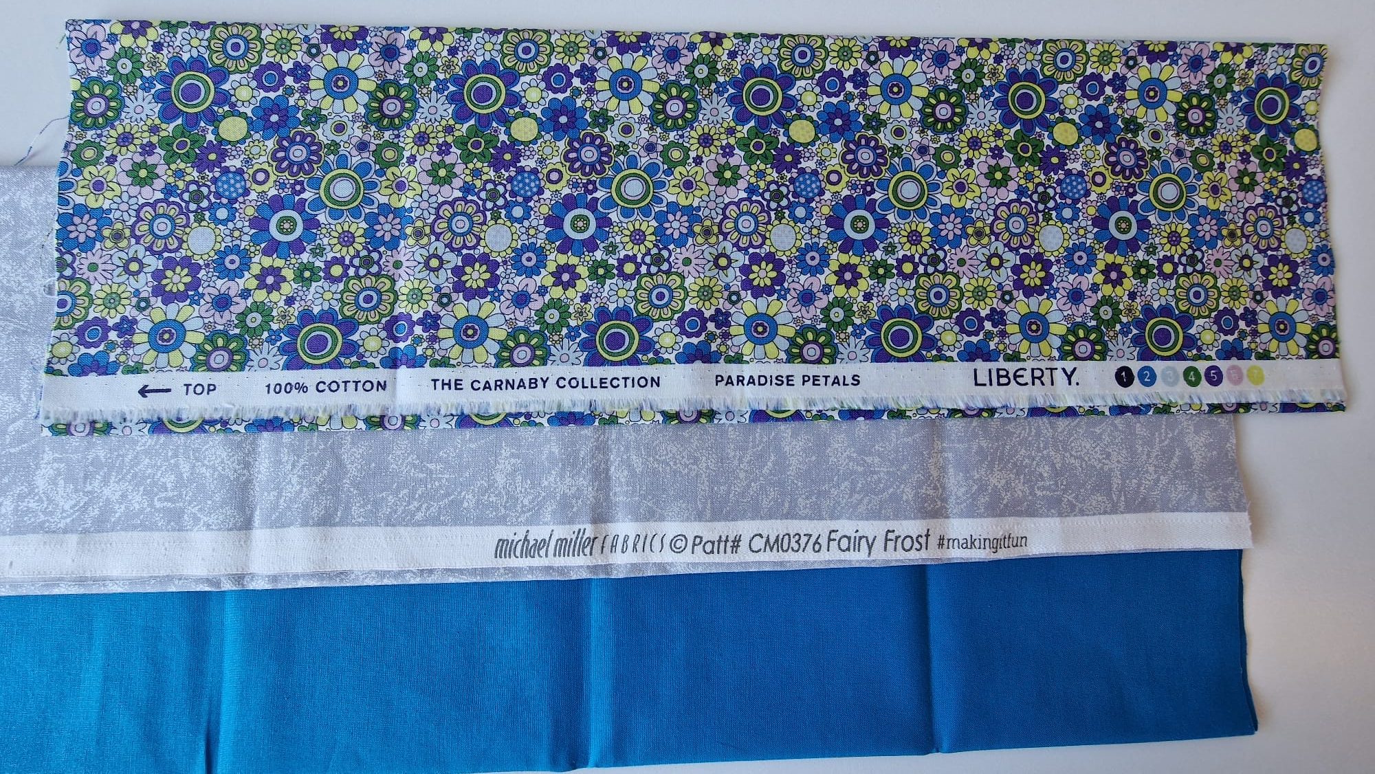 Lisières tissus patchwork