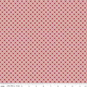 Riley Blake Bee Plaids Coral