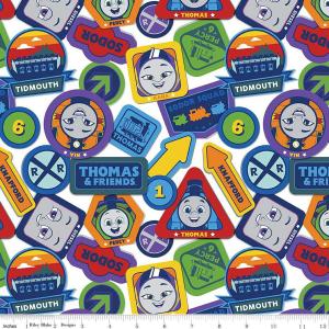 Riley Blake Thomas & Friends Full Steam Ahead 10W