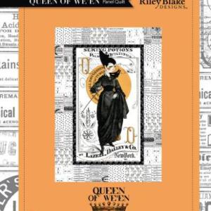 "Queen Of We'en" Panel Quilt Kit 39"x59"