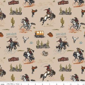 Riley Blake John Wayne Courage 00-Sand