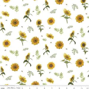 Riley Blake Honey Bees and Flowers Please 33-W