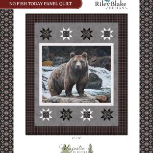"No Fish Today" Riley Blake Panel Kit 62"x74"