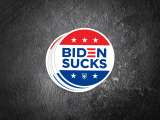 Biden Sucks Vinyl Decal Patchops