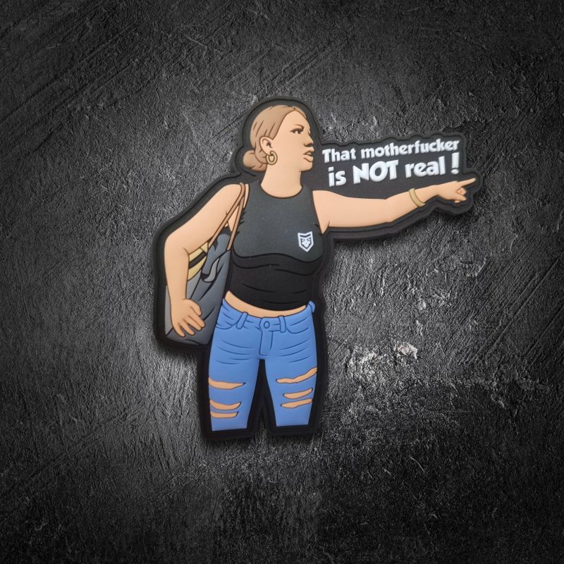 Pink 2a Woman Pvc Morale Patch Patchops - Space Design Collection - Ultra HD Quality